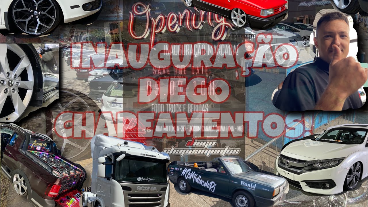 INAUGURAÇÃO DA NOVA OFICINA/DIEGO CHAPEAMENTOS (LOTOU😱)