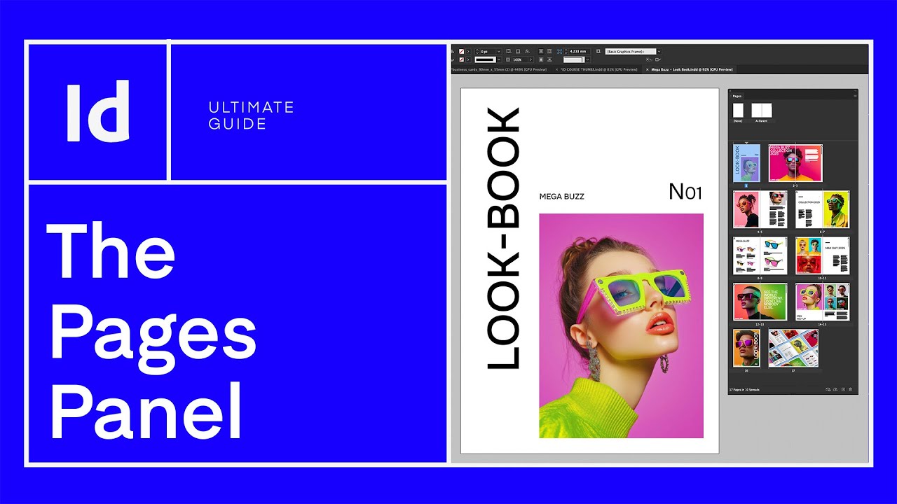 Spiegazione del pannello Pagine di InDesign: il segreto per layout efficienti!