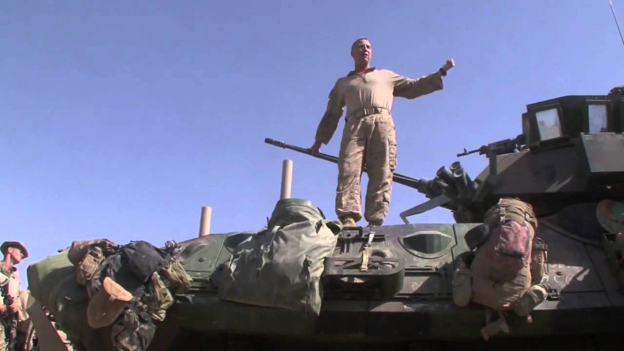 Marine commander's speech before attacking Taliban