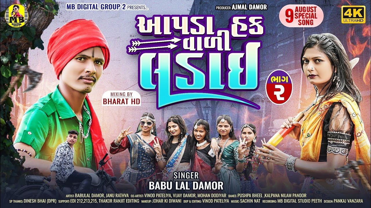 આપડા હક વાળી લડાઇ||aadiwasi Trending Song ||Babulal Damor||9 August Special Song|| Aadiwasi video 