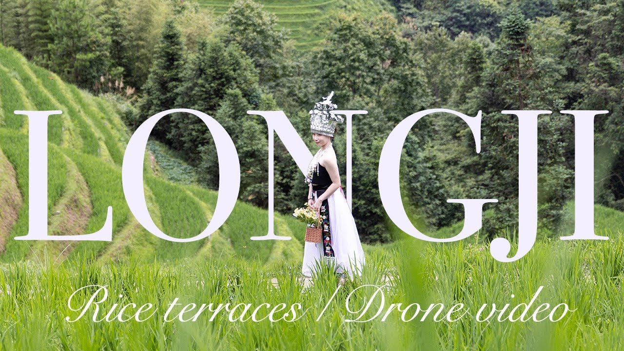 Longji Rice Terraces of Guilin China | 4K Drone Video | DJI Mavic Mini Pro and DJI Avata FPV drone