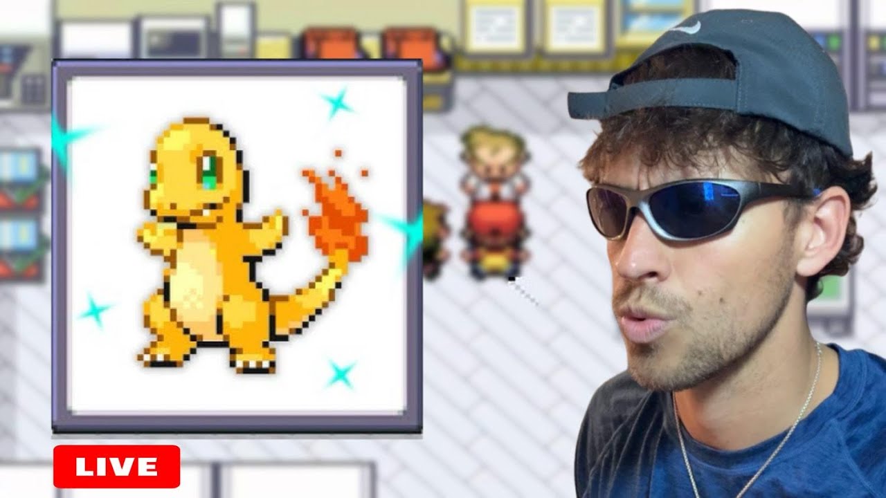 SHINY HUNTING CHARMANDER (CANT END STREAM UNTIL WE GET IT) on Pokemon FireRed Switch (Portrait)