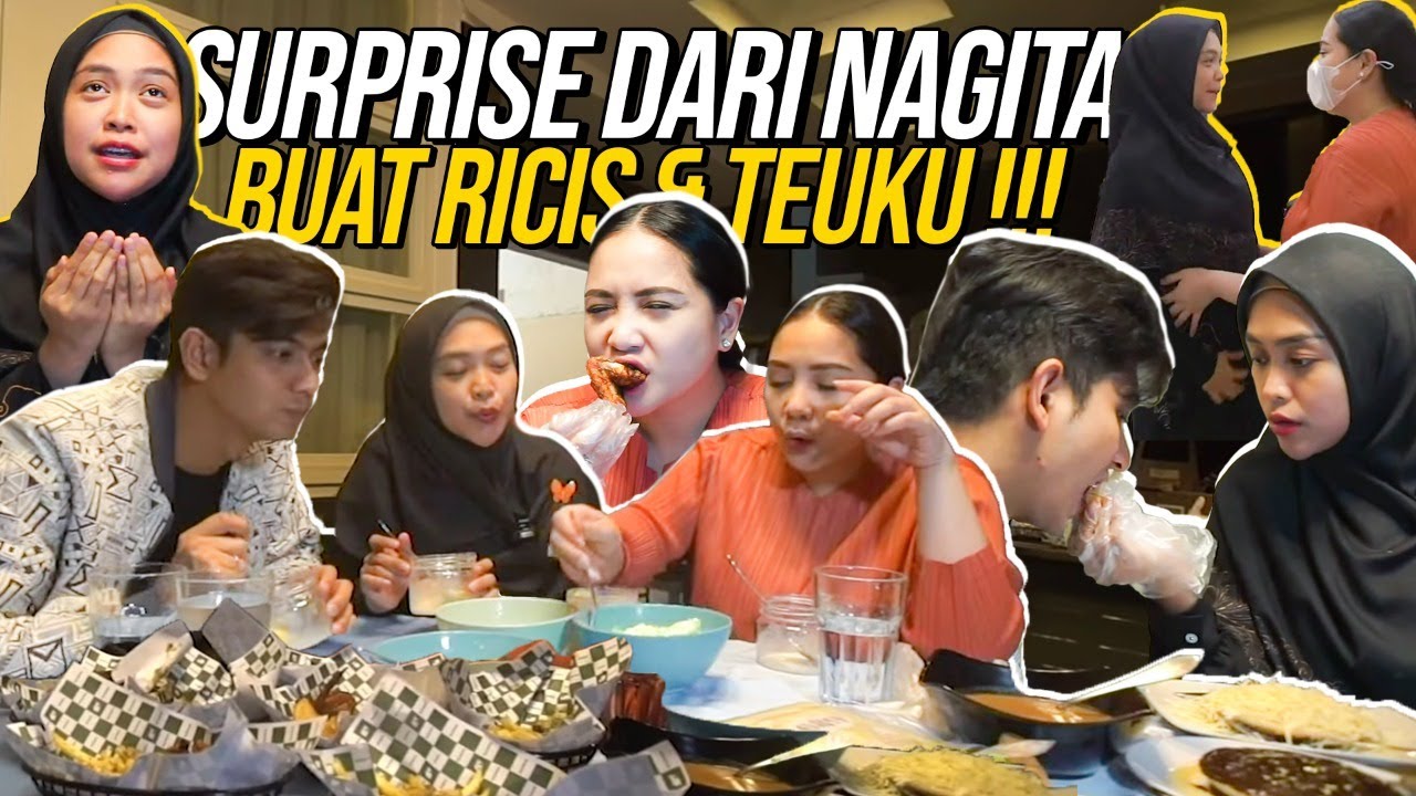 RICIS NGIDAM JAJAN !! GAPAKE MIKIR, NAGITA BAWAIN JAJANAN SAMPE GEROBAK2NYA!!