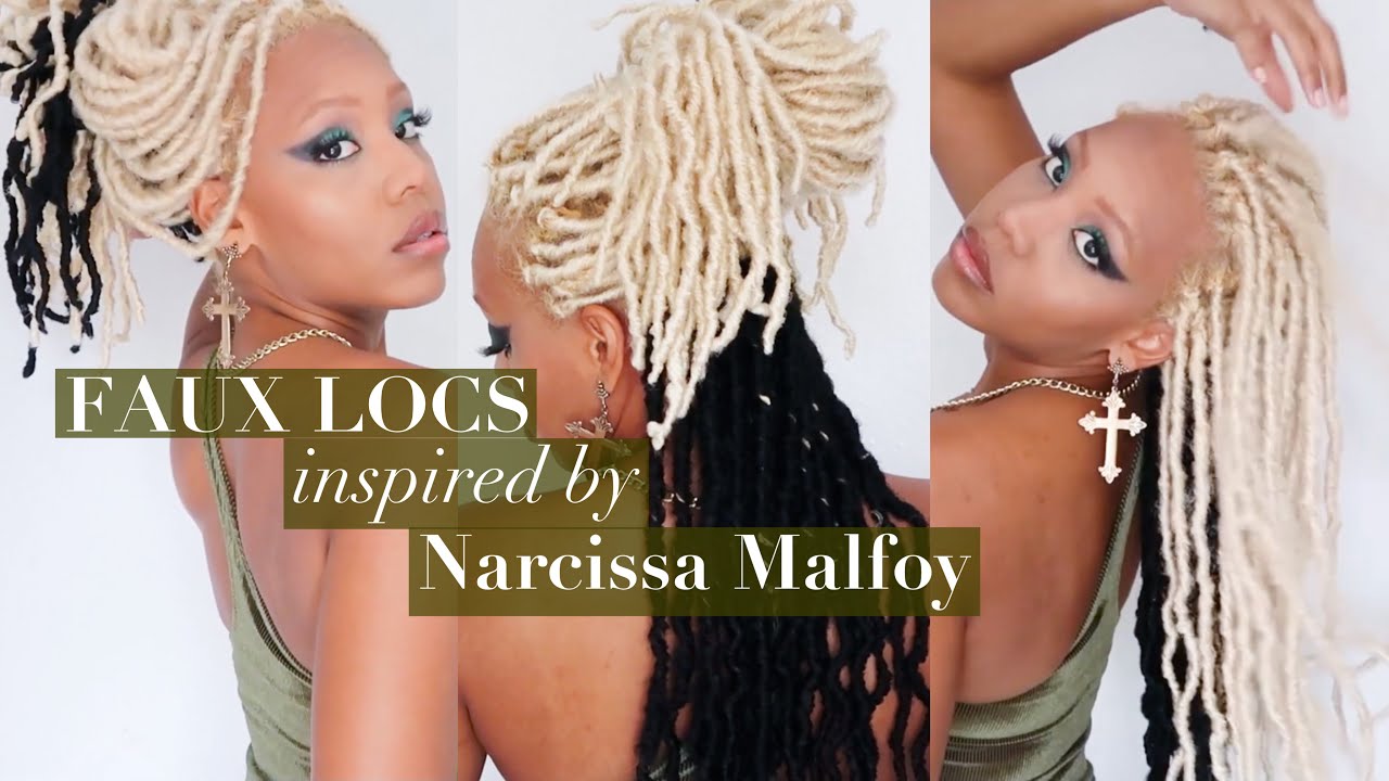 REVERSE Narcissa Malfoy Faux Locs | 613, 1 Crochet Hair