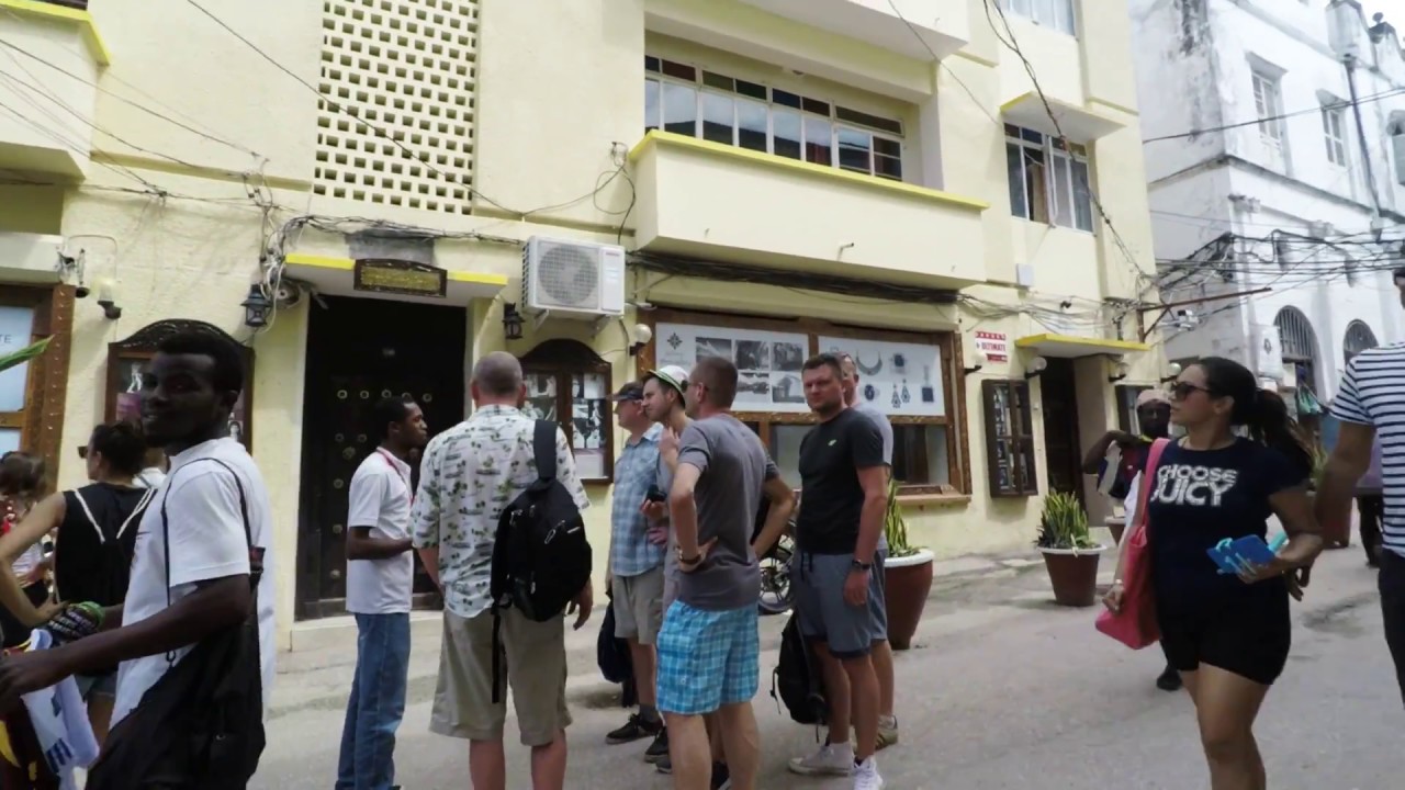 Streets of Stone Town, Zanzibar GoPro 1080p