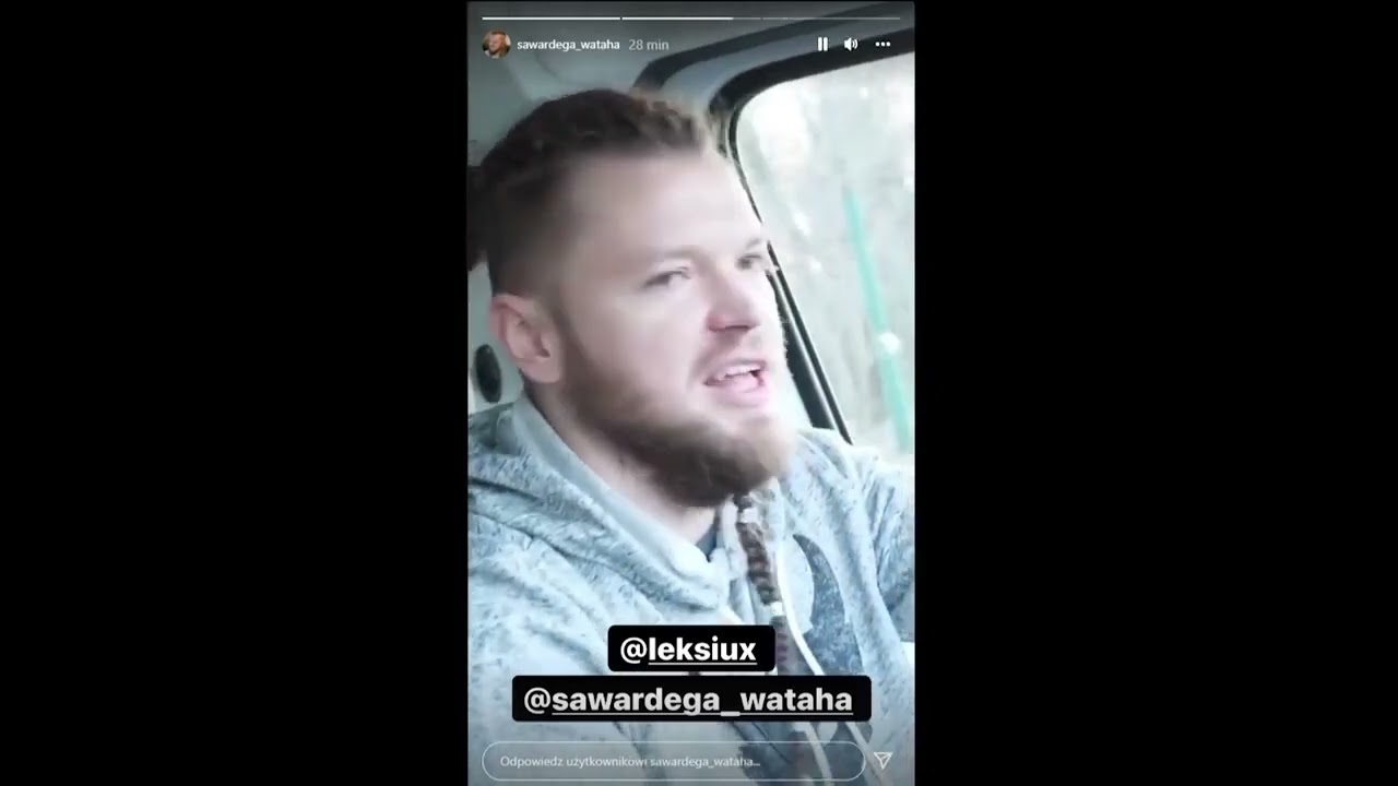 LEKSIU ROZMAWIA Z WARDĘGA W PSIAKOBUSIE