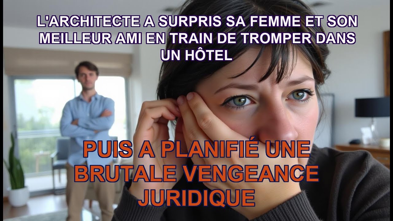 Architecte surprend sa femme et son meilleur ami à l'hôtel - prépare une brutale vengeance juridique