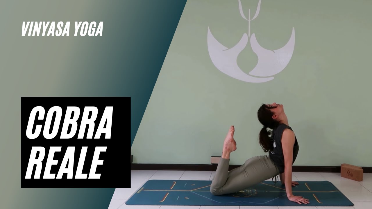 Yoga - Raja Bhujangasana (Cobra Reale) 🐍