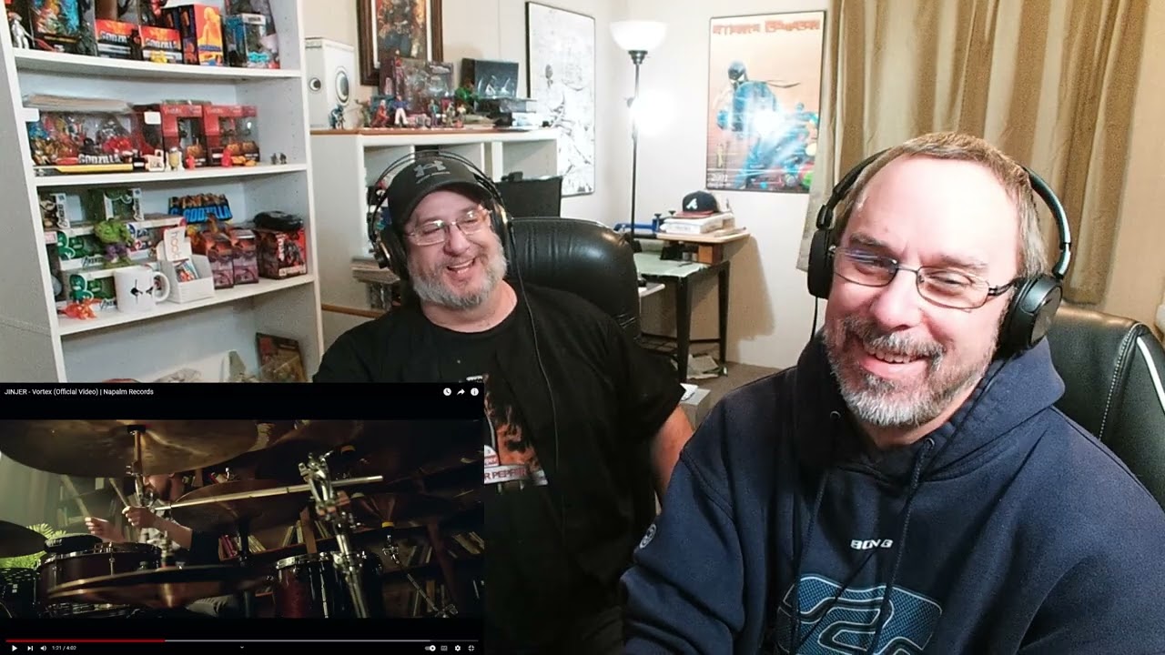 JINJER - Vortex (Official Video) | Napalm Records Drake & Bone 1st Time Reaction Never Dissapointed