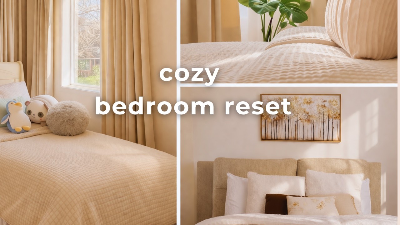 A Cozy Bedroom Transformation | Pinterest-Inspired Slow Living