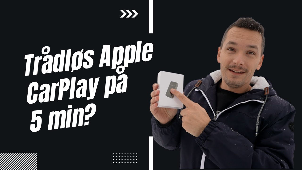 Tr&aring;dl&oslash;s Apple CarPlay til din bil?