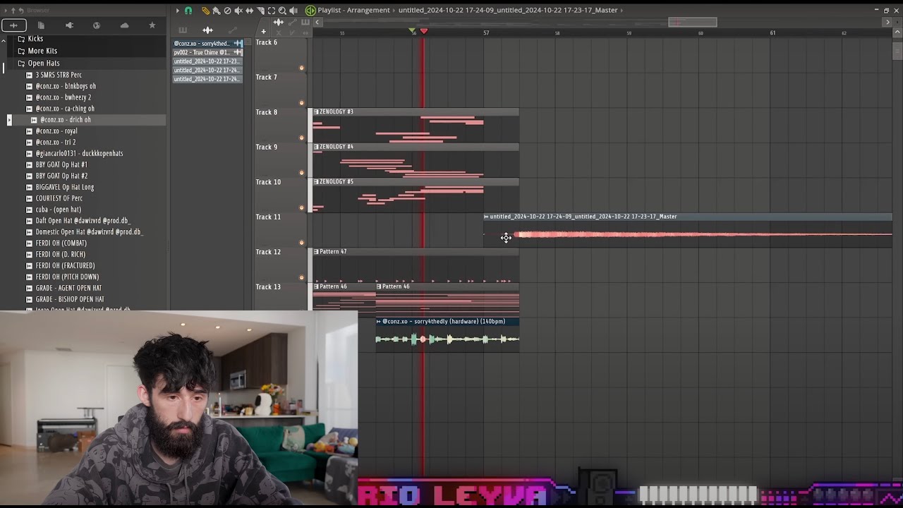 SECRET AI MELODY METHOD | RIO LEYVA MAKING BEATS 11.22.24