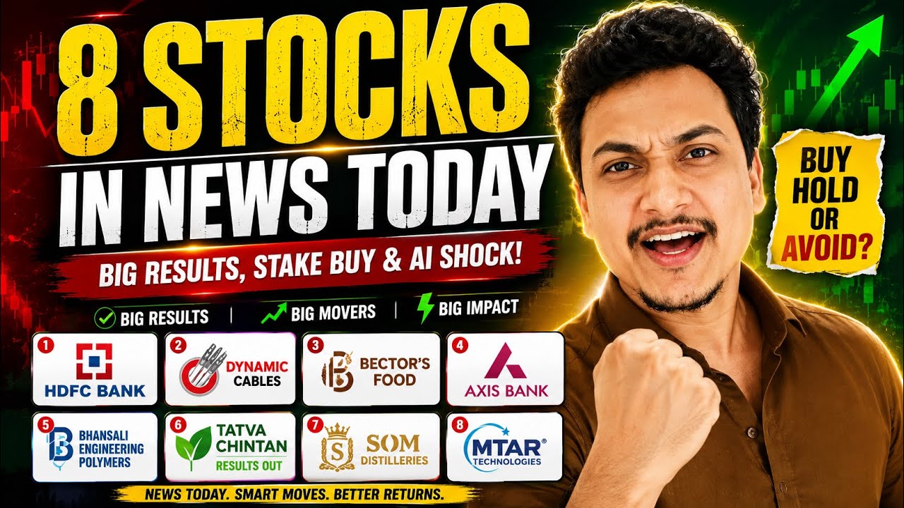 🚨 Top Trending Stocks Today | HDFC Bank, MTAR & 6 More Stocks in Focus