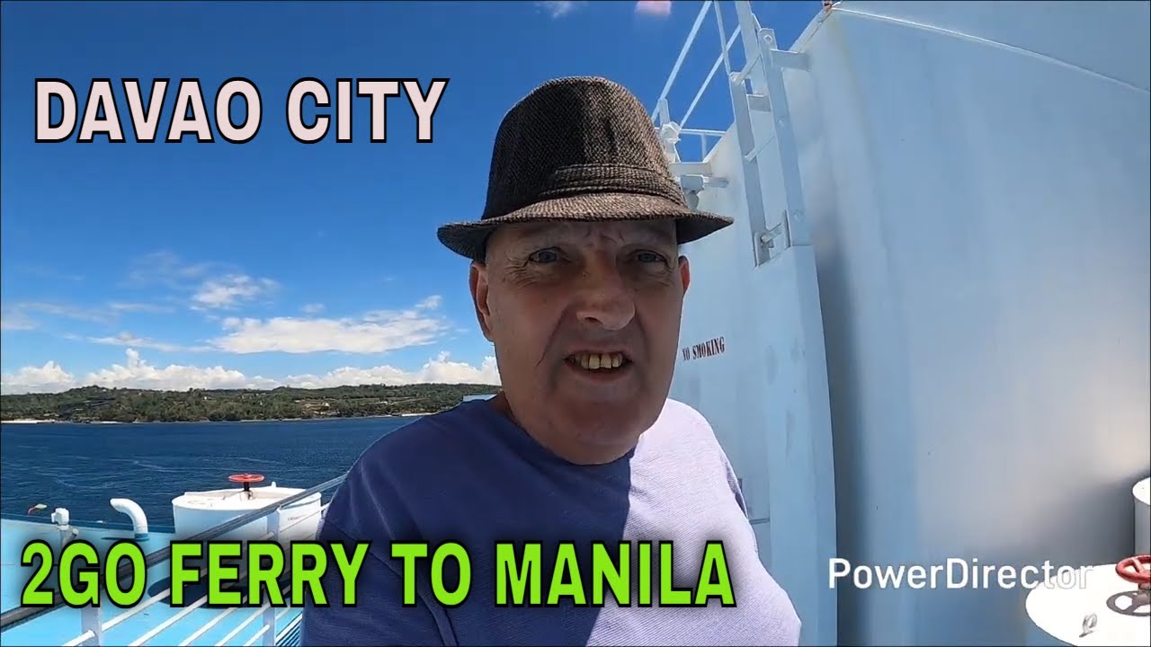 Life Vlog 625 // Паром 2GO отправляется из города Давао