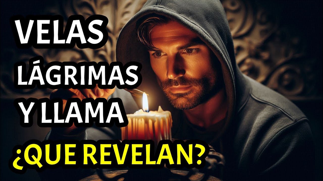 Revelando el SIGNIFICADO de las l&aacute;grimas de las velas, llama y restos de cera