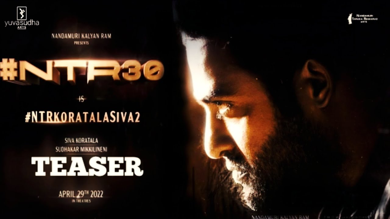 #NTR30 JR NTR INTRO FIRST LOOK TEASER | KORATALA SIVA | NTR 30 TEASER |