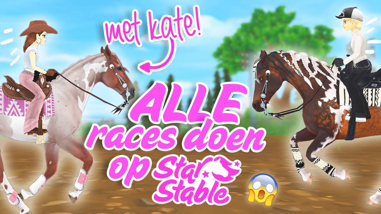 ALLE RACES DOEN OP STARSTABLE #1 | SSO (nl) | wolfxjessy