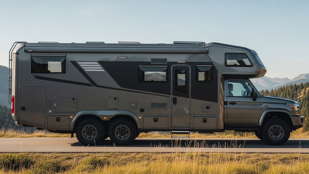 $420,000 Toyota Imperial Cruiser 2026 | Double-Decker 6x6 Luxury Camper Motorhome