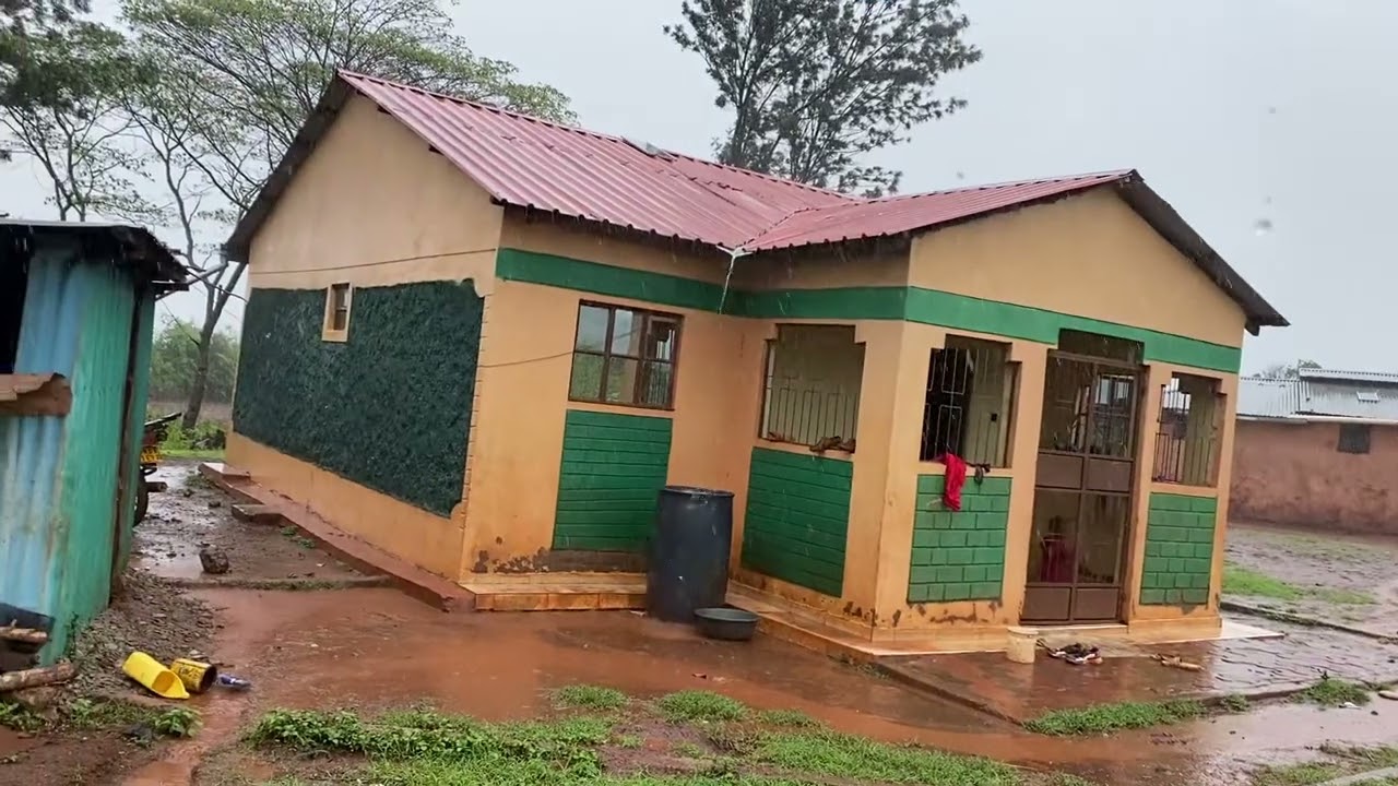Heavy rain in the village | Oromo borana village life