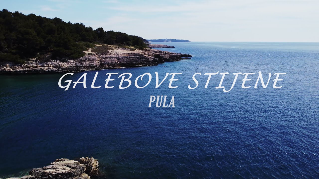 Galebove stijene - Croatia - Pula -- 4K