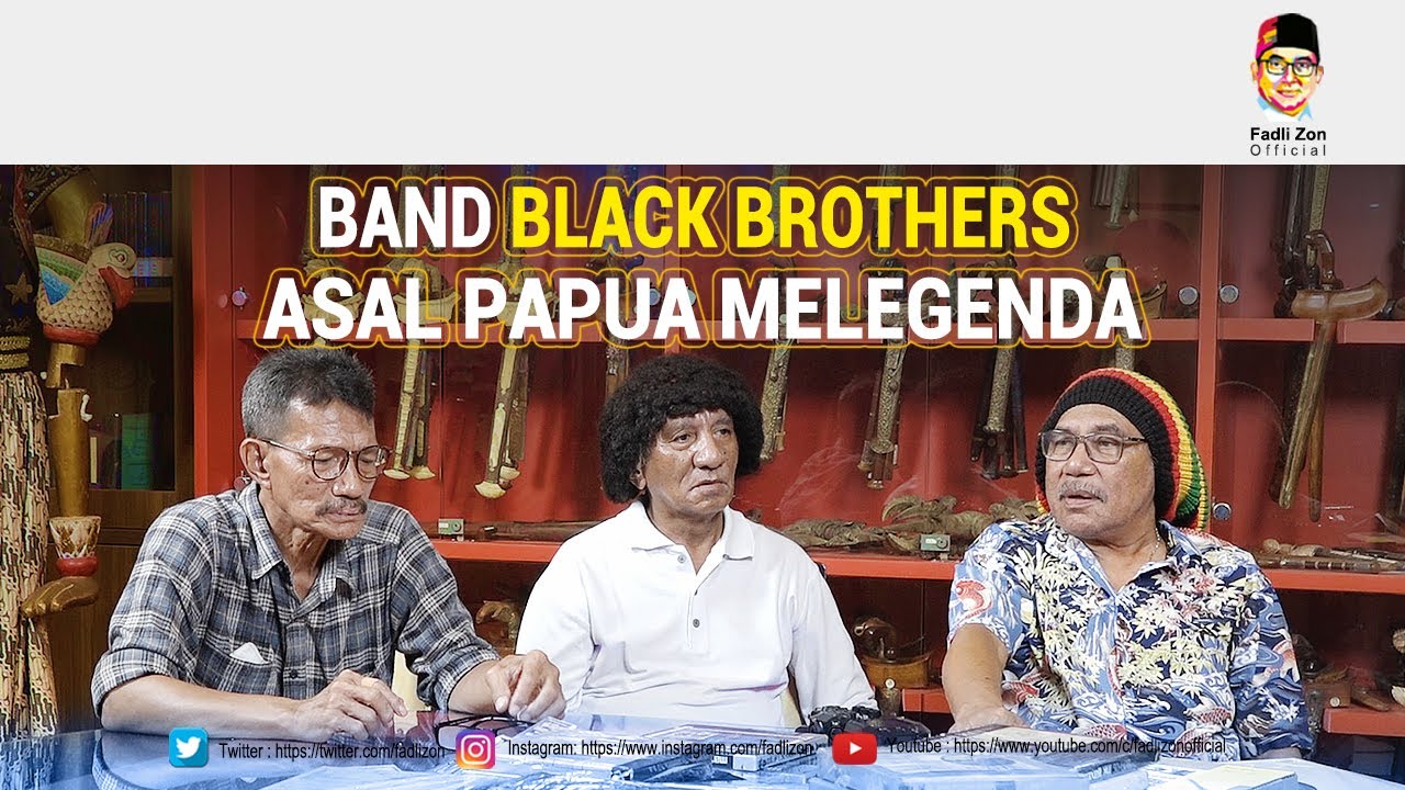 Band Black Brothers asal Papua Melegenda