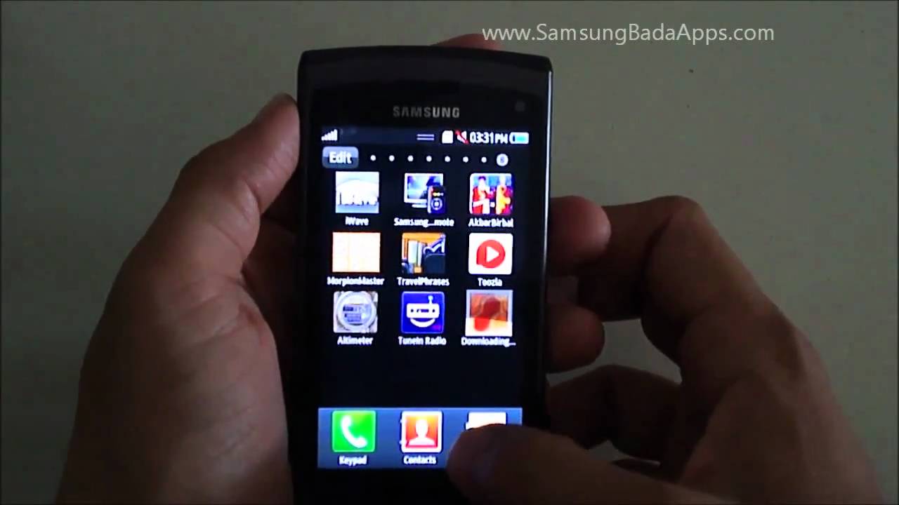 Samsung Wave II (GT-s8530) Review of Features: Hands-on video