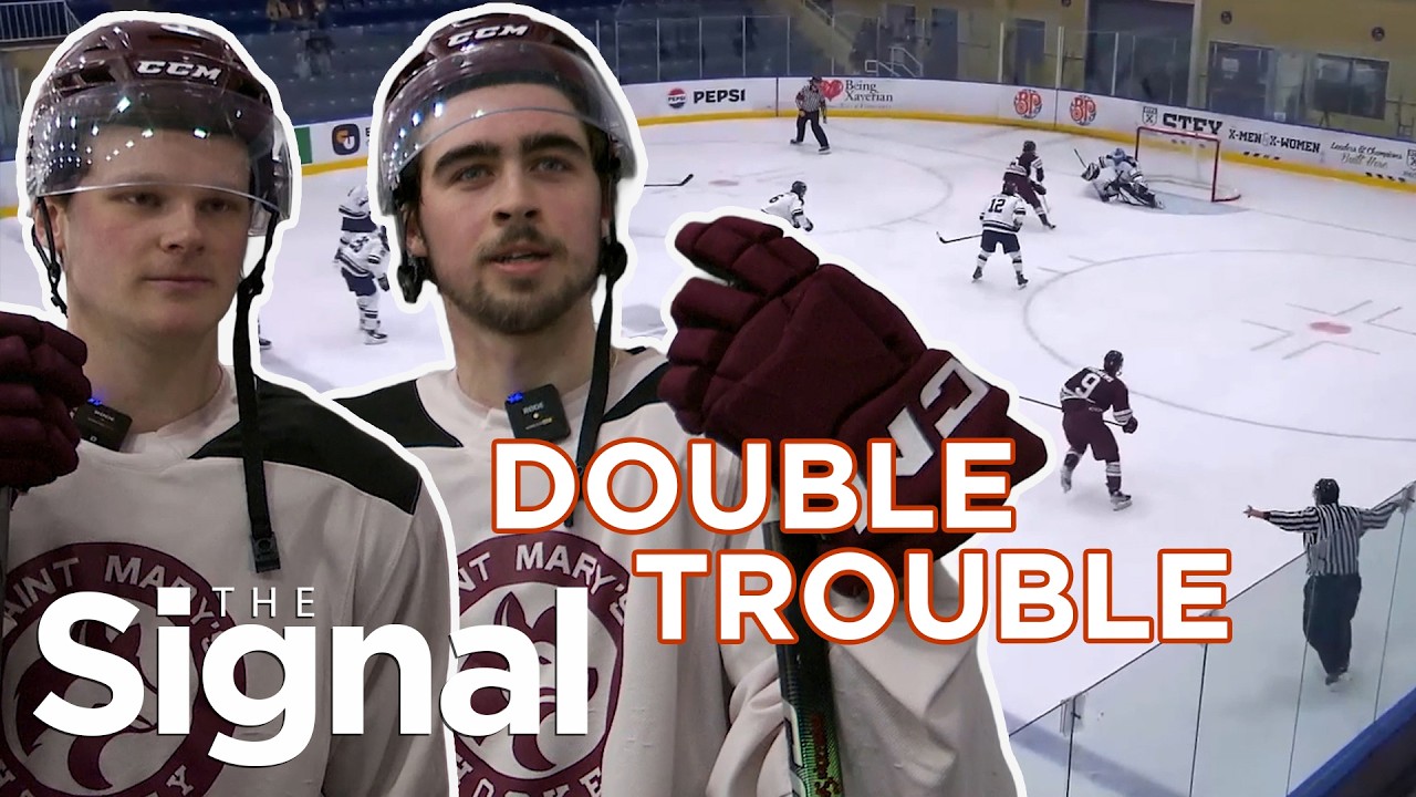 Double trouble on SMU's hockey front-line