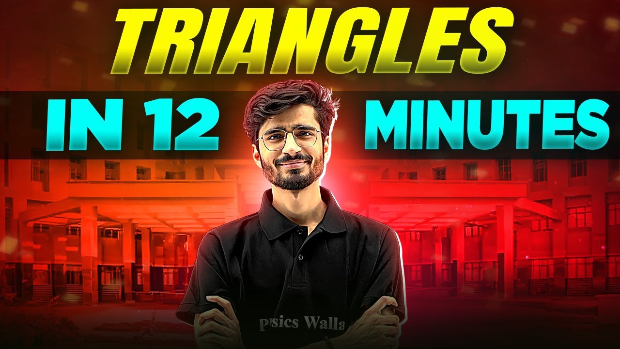 Triangles | Complete Chapter In 12 Minutes | Class 10th Board