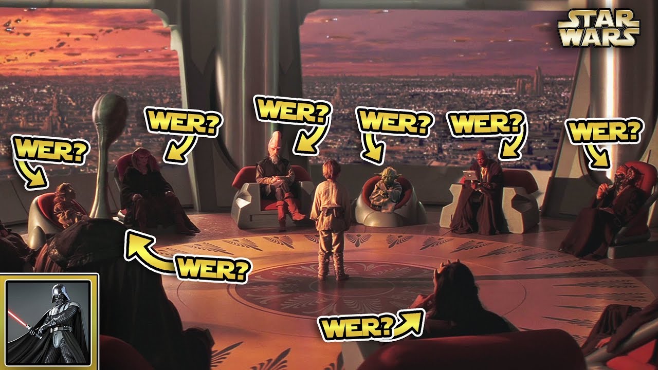Star Wars: Wer waren die Mitglieder des JEDI RATES?