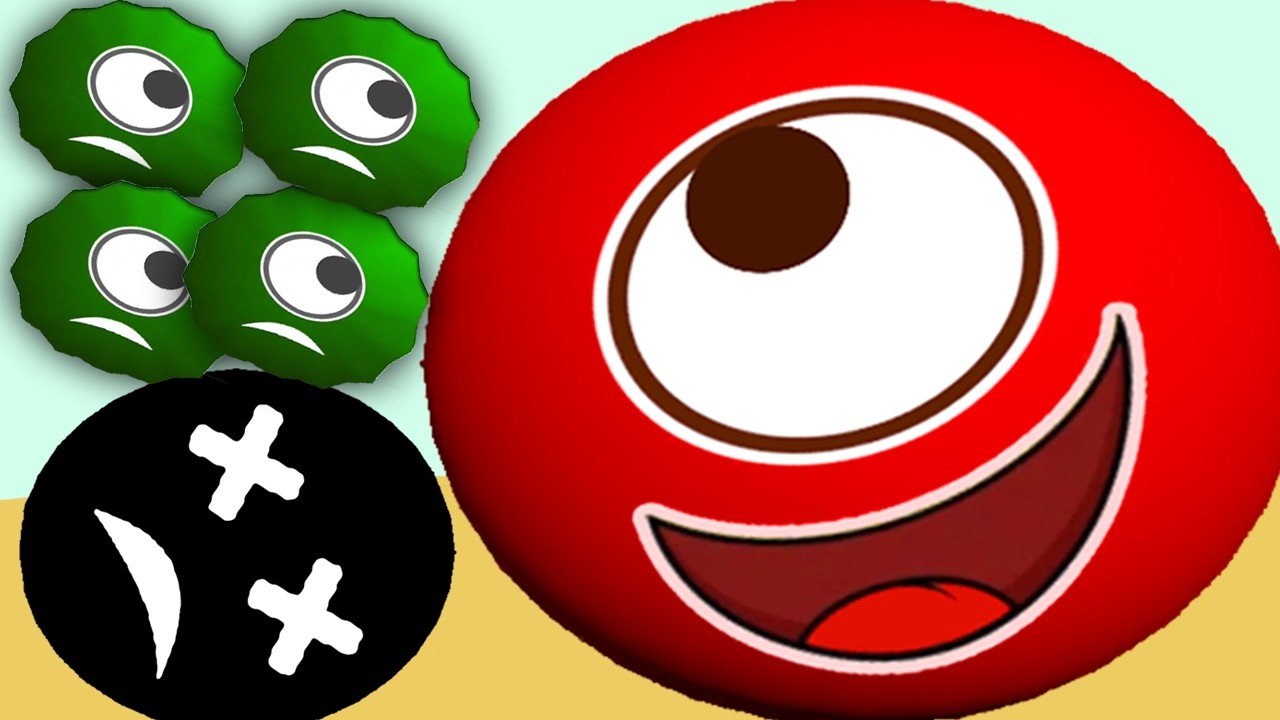 Hungry Balls Fails vs Pro Tricks (Level 125 - 150) Android / iOS Gameplay Walkthrough