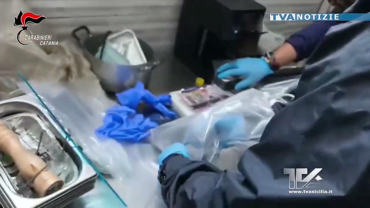 Catania, 18enne arrestato dai Carabinieri: trovati arma clandestina e droga in una macelleria di fam