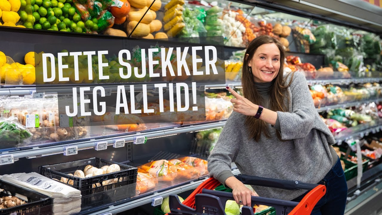 Spar penger på matbutikken! Jeg deler mine beste tips