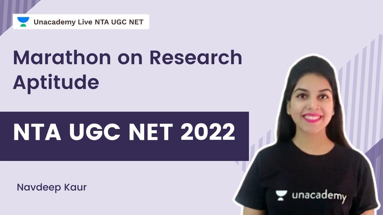 Marathon on Research Aptitude | Navdeep Kaur | Unacademy Live - NTA UGC NET