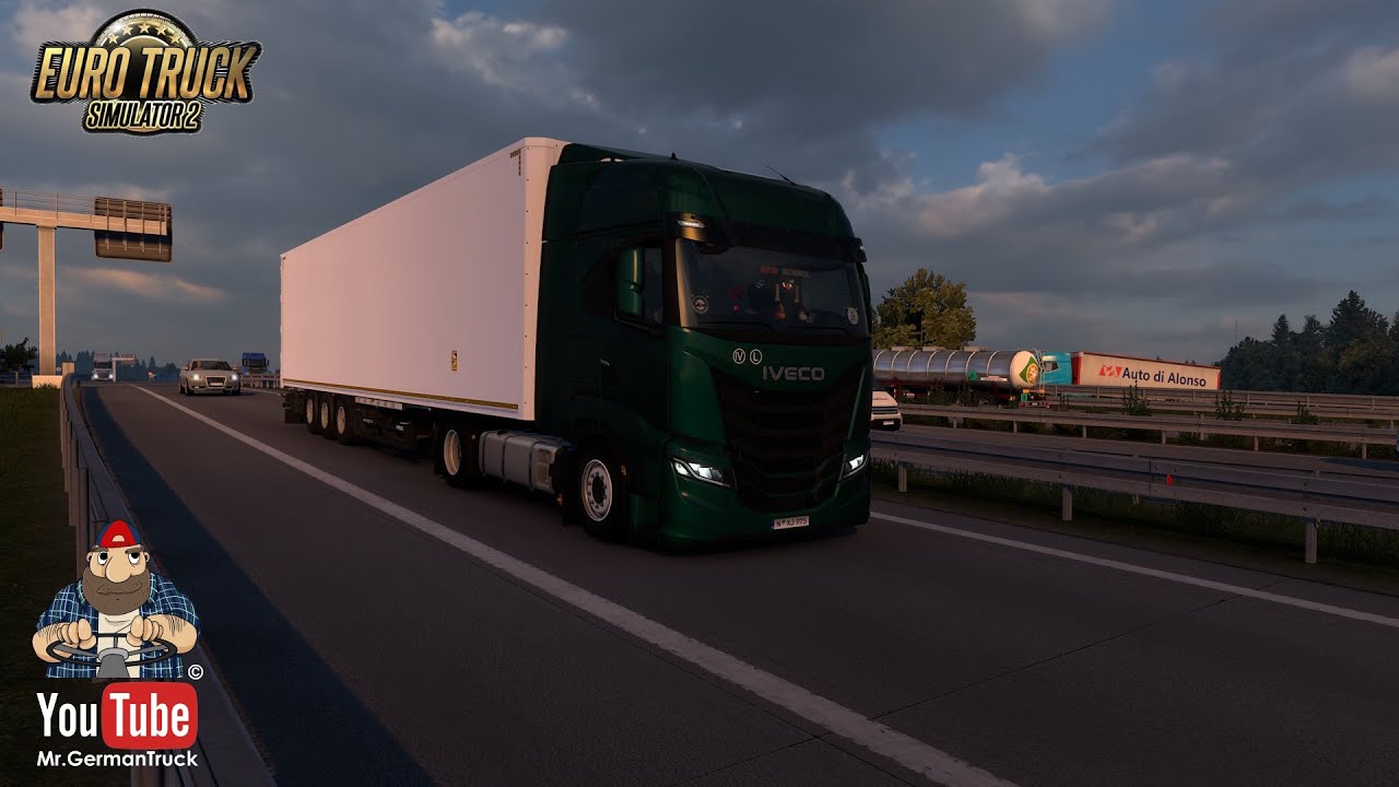 [ETS2 v1.54] Iveco SWay on the Road + G-Traffic 8 ohne gequatsche ;)