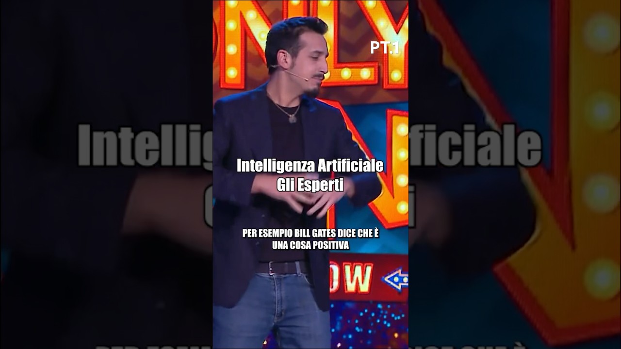 #robertolipari #comedy #ai #esperti #standup