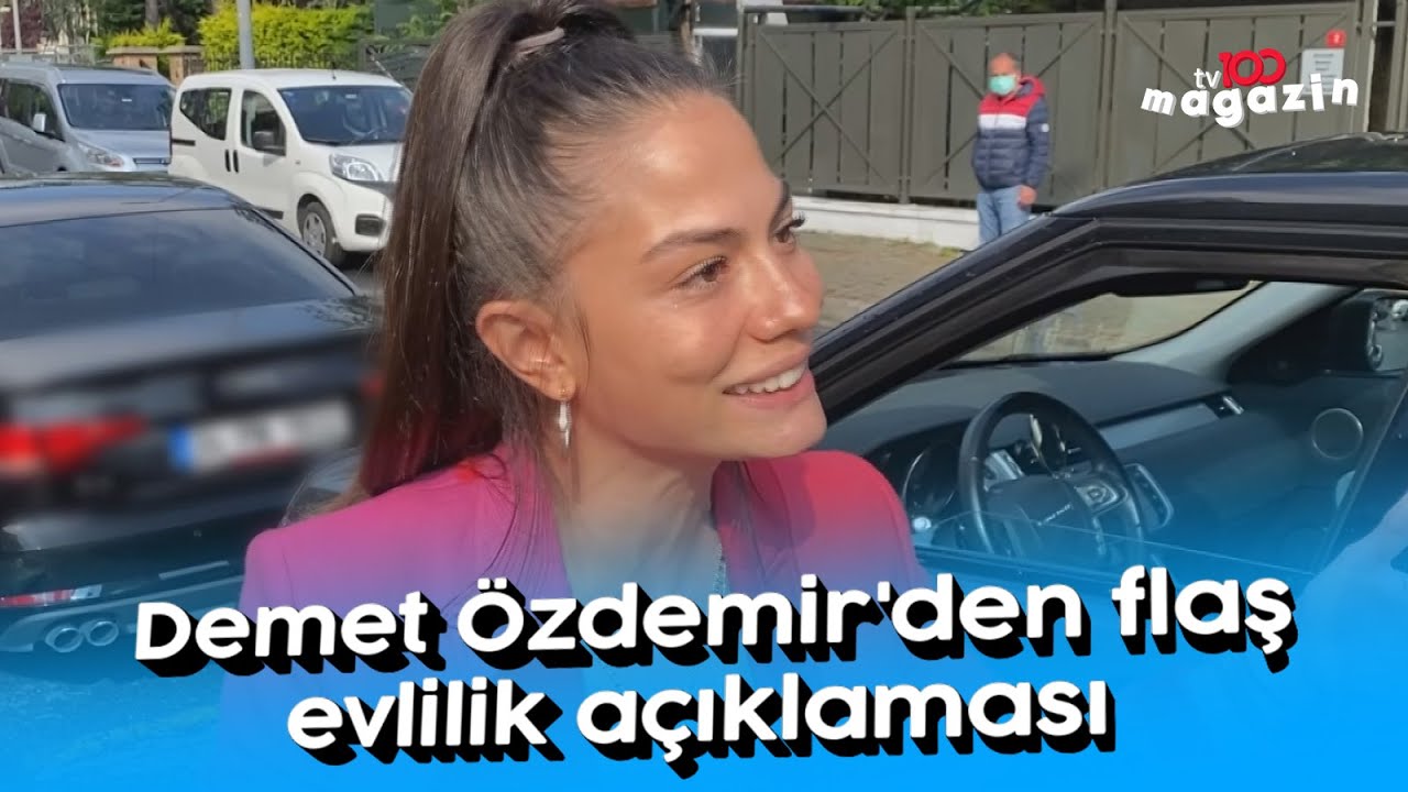 Demet Özdemir'den flaş evlilik açıklaması