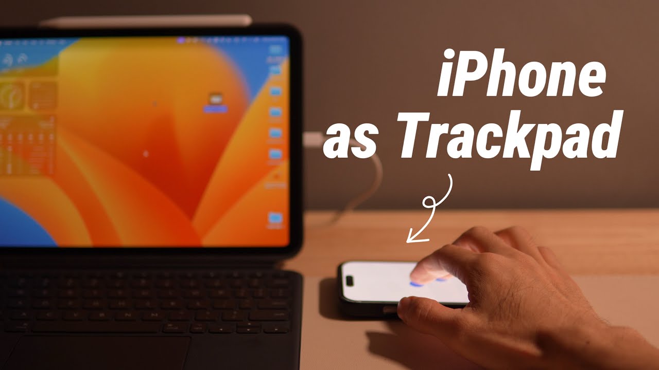 Используйте свой iPhone в качестве трекпада для Mac (мышь не нужна)