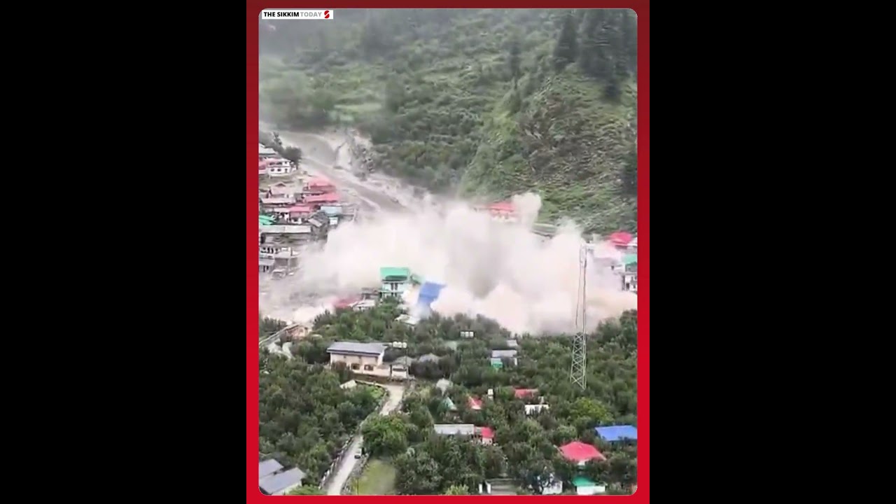 Massive Flood in Khir Ganga River, Uttarkashi