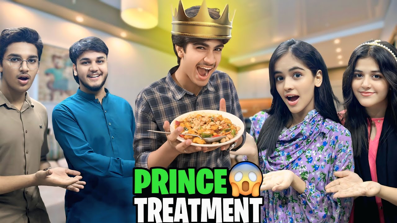 PRINCE TREATMENT FOR ABUBAKAR//ALISHA NE ABUBAKAR KO TREAT DI