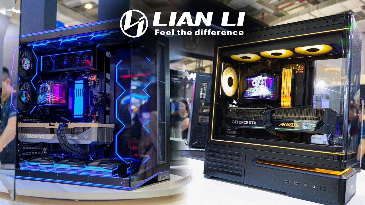 Компания Lian Li НИКОГДА не останавливается! - Computex 2026