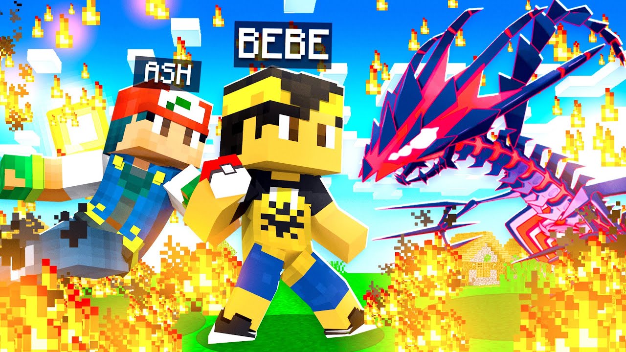 Who's Your Family? O FILHO DO ASH KETCHUM CAPTUROU O ETERNATUS no Minecraft! *Pokémon*