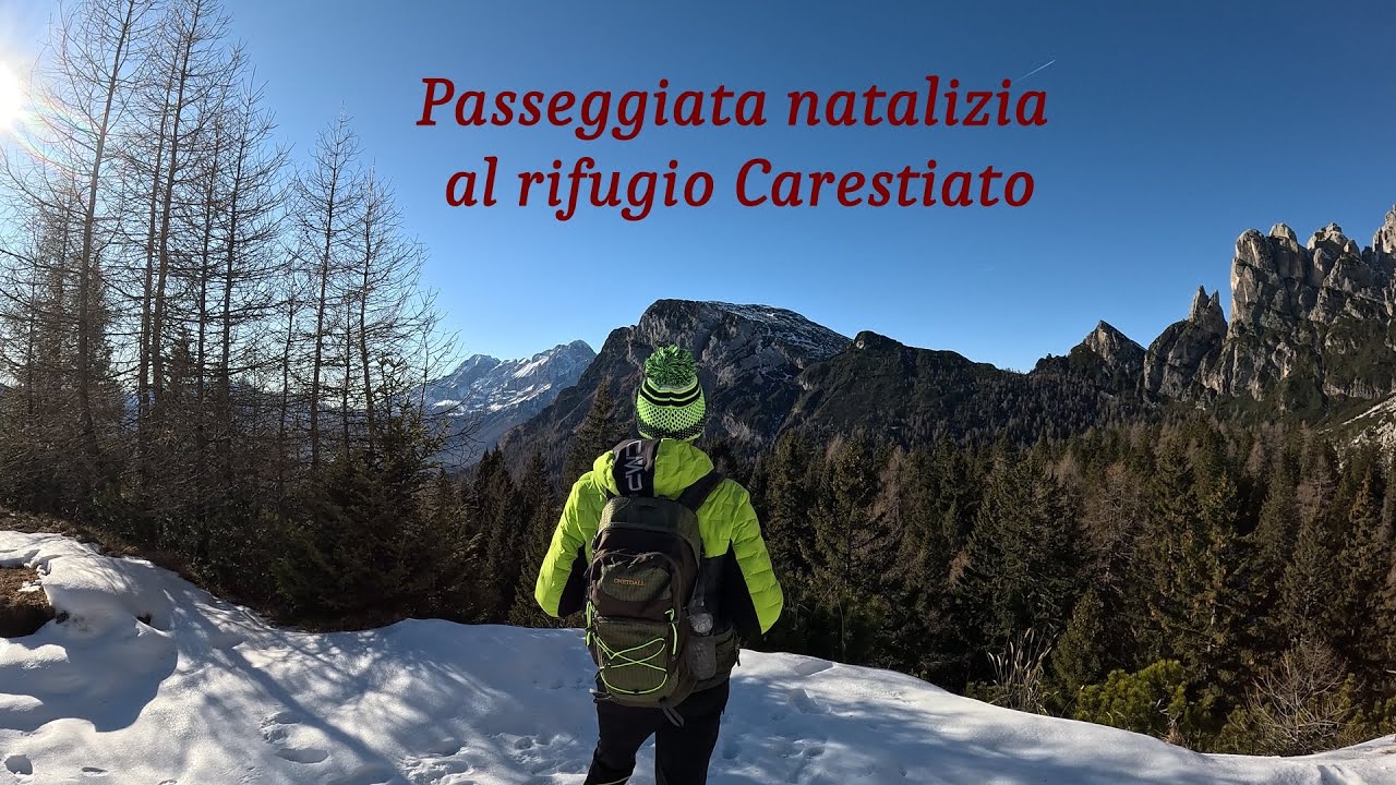 PASSEGGIATA INVERNALE AL RIFUGIO CARESTIATO | DOLOMITI INNEVATE