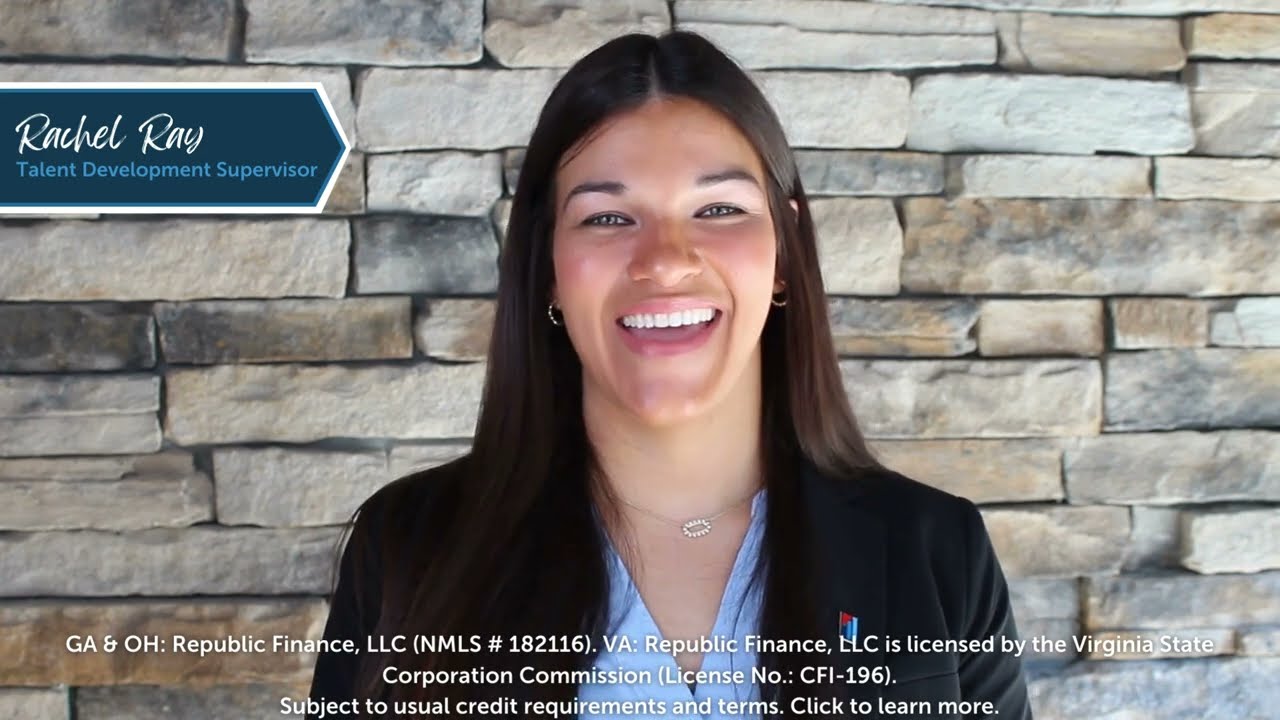 Rachel Ray is Republic Finance