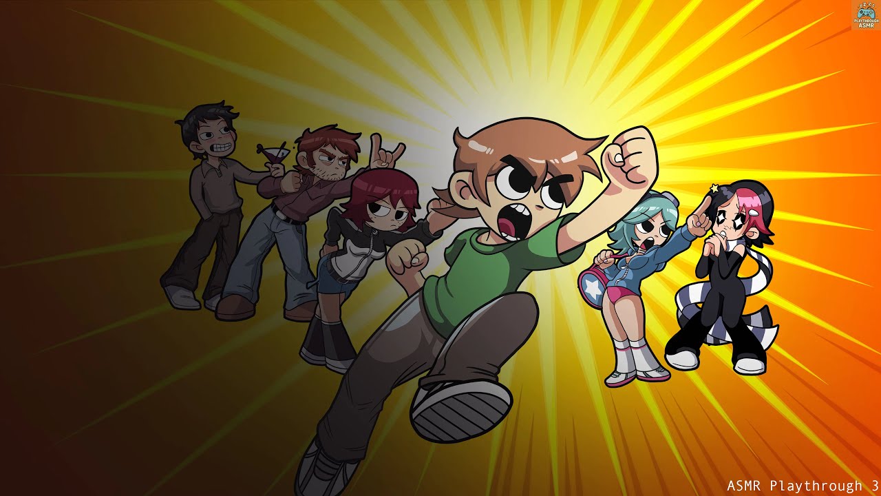 Scott Pilgrim vs The World: The Game ASMR Playthrough 3