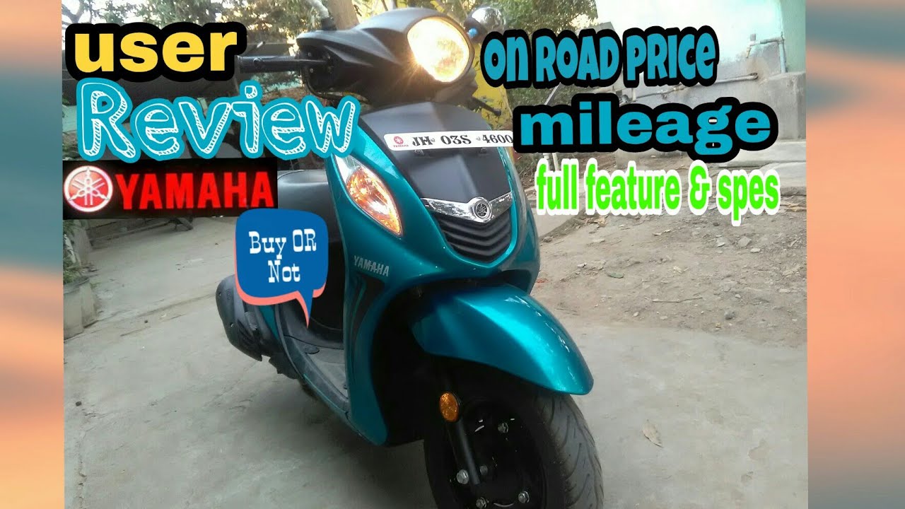 User review of Yamaha fascino bs4 engine feature & spes