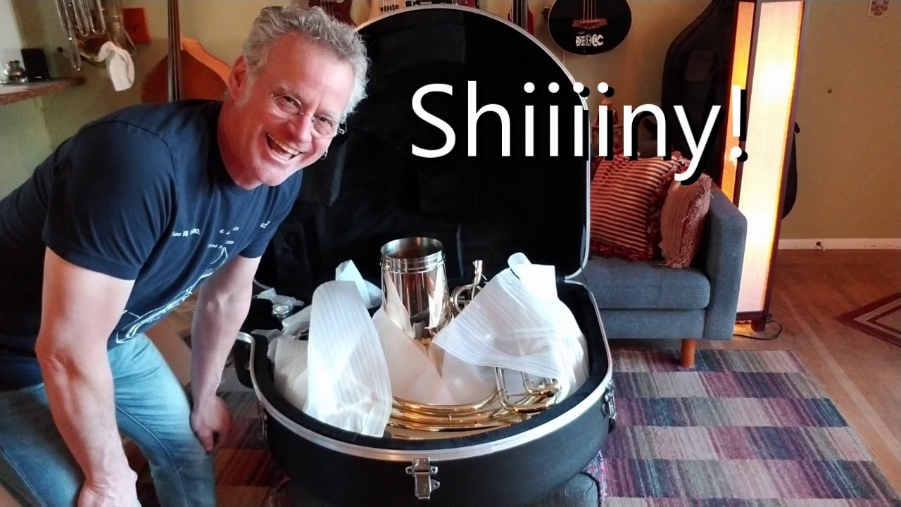 New tuba! Wessex Helicon Unboxing