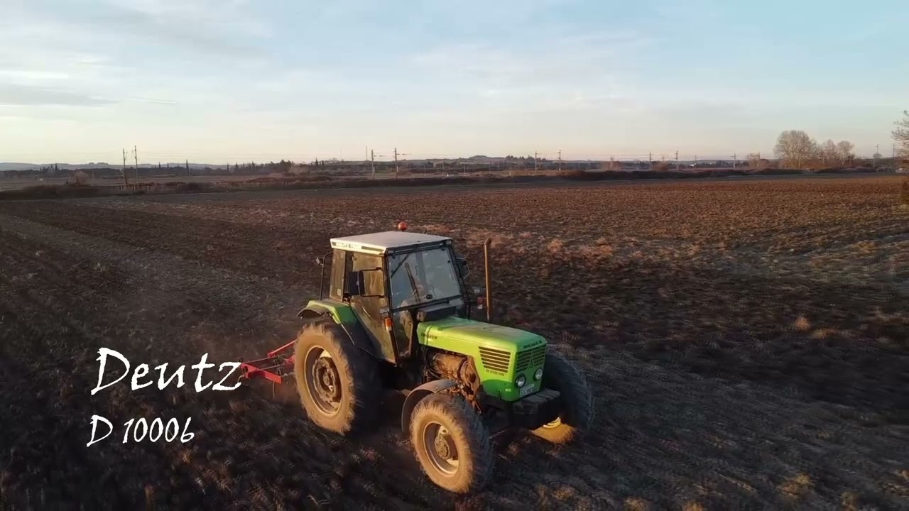 Deutz D10006 & Deutz Fahr DX 6.10 spring tine cultivator