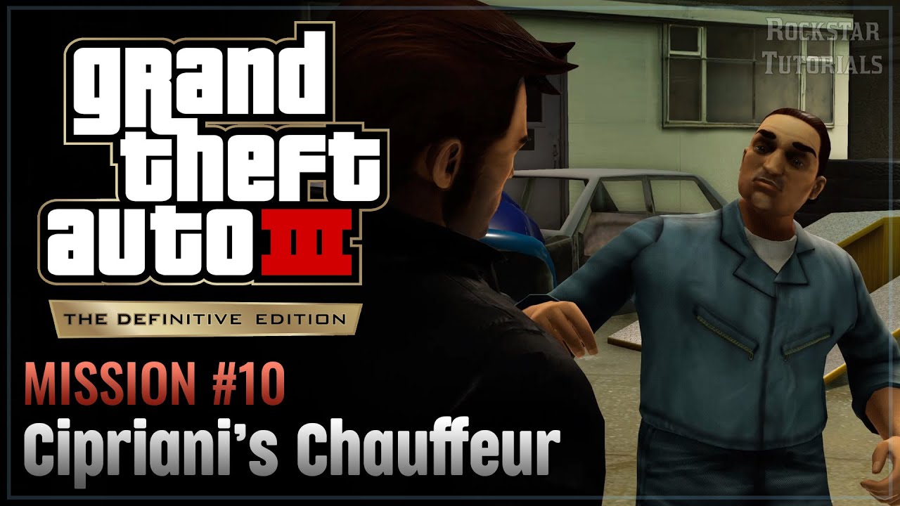 GTA 3 Definitive Edition: Mission #10 - Cipriani's Chauffeur (Trophy: Got Any Stories, Old Man?)