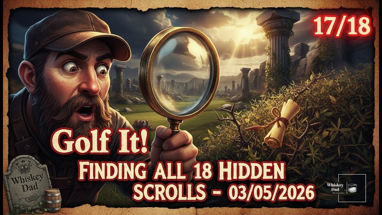 Golf It! FINDING ALL 18 HIDDEN SCROLLS - 03/05/2026