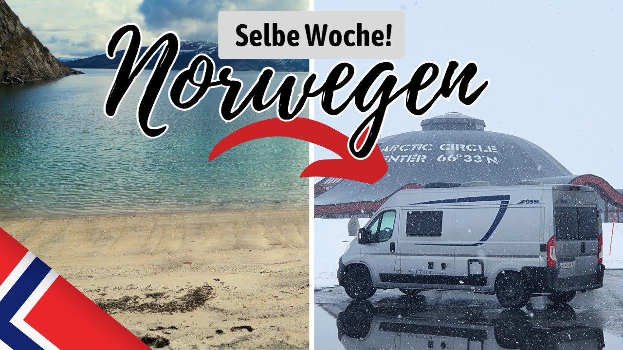 3 Monate Norwegen mit dem Wohnmobil ❄️ Vom besten Platz zum Polarkreis?❄️Woche 3